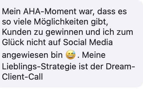 feedback client flow