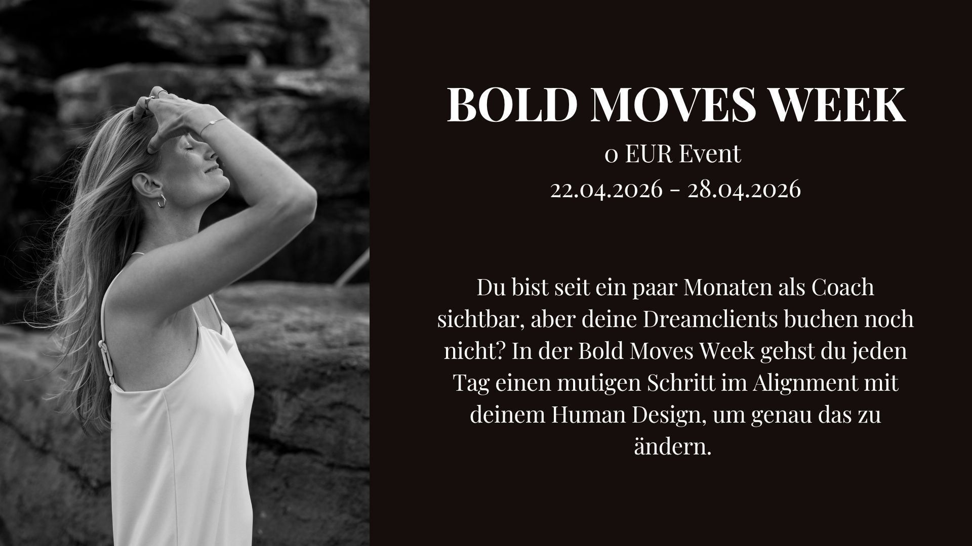 Bold moves week